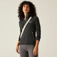 Regatta Women's Malana Softshell Full Zip Fleece in Grey | Size: 18