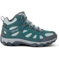 Regatta Women's Edgepoint Waterproof Breathable Mid Walking Boots in Green | Size: 6.5