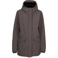 Trespass Women's Anza TP75 Soft Shell Jacket in Dark Grey | Size: 2XL