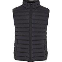 New Morning Studios Women's Lightweight Puffer Gilet in Black | Size: Large