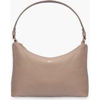 Serla Women's Juliet Taupe Leather Shoulder Bag
