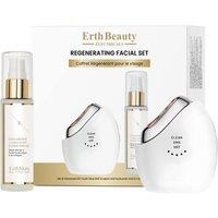 Erth Skin London Women's Regenerating Facial Set ( LED EMS Sculptor + HA Serum 60ml) in White