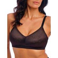 Wacoal Women's Back Appeal Wire Free Bra in Black | Size: 40B