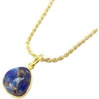 Harfi Women's Gold Vermeil Sapphire September Birthstone Rope Necklace | Size: 18 inches