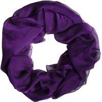 Dolce & Gabbana Women's Silk Wrap Shawl Scarf in Purple