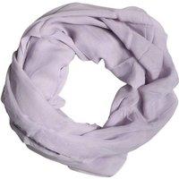 Dolce & Gabbana Women's Silk Wrap Shawl Scarf with Logo Details in Purple