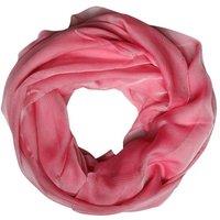 Dolce & Gabbana Women's Silk Wrap Shawl Scarf with Logo Details in Pink