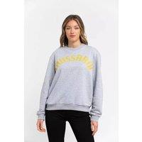Trussardi Women's Crew Neck Sweatshirt TR21545 - Gray Clothing in Grey | Size: XS