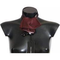 Dolce & Gabbana Women's Preloved Paisley Silk Scarf in Red