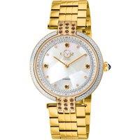 GV2 Women's Matera, Swiss Quartz Watch, White MOP Dial, 316L Stainless Steel, & Sapphire Crystal