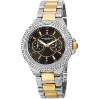 Akribos Women's Althira Radiant 39mm Chronograph Quartz in Black
