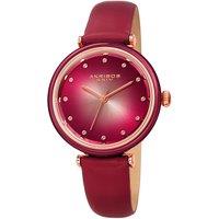 Akribos Women's Velmira Shine 34mm Quartz in Pink