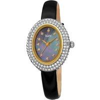 Burgi Women's Elysian Amora 28mm Quartz in Black