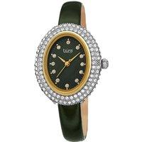 Burgi Women's Elysian Amora 28mm Quartz in Green