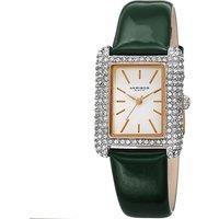 Akribos Women's Avorelle Deco 27mm Quartz Fashion in Green