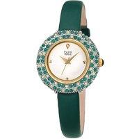 Burgi Women's Velmira 30mm Quartz Elegant in White