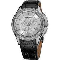 Akribos Women's AK615 Casual Watch Round Case in Silver