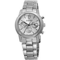August Steiner Women's AS8087 Casual Watch Round Case in Silver