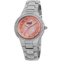 Burgi Women's Seravelle Mirage 36mm Swiss Quartz in Pink