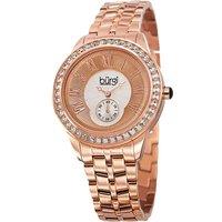 Burgi Women's Solairis Grace 38mm Swiss Quartz in Rose Gold