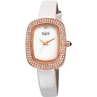Burgi Women's Luvierre Lumi 27mm Swiss Quartz in White
