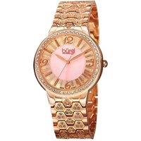 Burgi Women's Melodia Shine 39mm Quartz in Gold