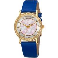 Akribos Women's Solayne Prism 34mm Quartz Fashion in Blue