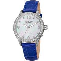 August Steiner Women's Auralith Bloom 35mm Quartz in Blue