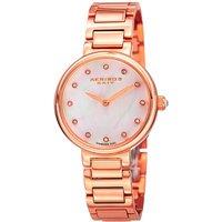 Akribos Women's AK877 Casual Watch Round Case in Rose Gold