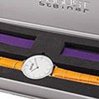 August Steiner Women's AS8206 Casual Watch Round Case in Purple