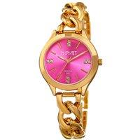 August Steiner Women's Valessia Classic 33mm Japanese Quartz Fashion in Pink