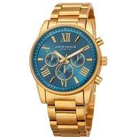 Akribos Women's AK908 Casual Watch Round Case in Blue