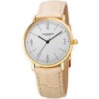 Akribos Women's Alavine Classic 34mm Quartz in White