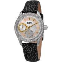 Burgi Women's Aurelia Virelle 32mm Quartz Elegant in Black
