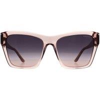 Guess Women's Square Shiny Beige Violet Gradient GU00113 in Brown