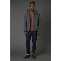 Maine Men's Dark Grey Padded Parka | Size: Medium