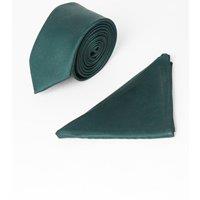 Burton Men's Emerald Tie & Pocket Square