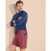 Lands' End Men's Quick Dry Board Shorts in Burgundy | Size: 36