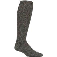 Country Pursuit Men's 1 Pack Knee High Outdoor Fisherman Socks for Angling in Green | Size: 7-11