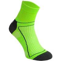 COMODO Men's 1 Pack High Vis Neon Low Cut Cycling Socks in Green | Size: 9-11