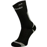 COMODO Men's 1 Pack Merino Wool Hiking Walking Thermal Socks in Black | Size: 3-5.5