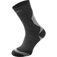 COMODO Men's 1 Pack Merino Wool Hiking Walking Thermal Socks in Grey | Size: 3-5.5