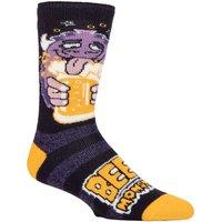 SOCKSHOP Heat Holders Men's Mens 1 Pair 1.6 TOG Lite Novelty Thermal Socks | Size: 6-11