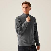 Regatta Men's Micro Lightweight Half Zip Fleece in Grey | Size: Small