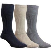 Chums Men's Pack Of 3 Wide Fit Top Sock | Size: 6-11