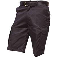Warrior Men's Cargo Work Shorts in Black | Size: 30R