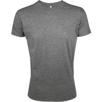 SOL'S Men's Regent Slim Fit Short Sleeve T-Shirt in Grey | Size: Medium