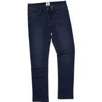 AWDis Men's So Denim Leo Straight Fit Jeans in Dark Blue | Size: 30L