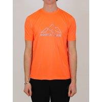North Peak Men's Arete T-Shirt in Orange | Size: Extra Large