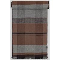 Steel & Jelly Men's Loxwood - Multi Print Scarf in Charcoal